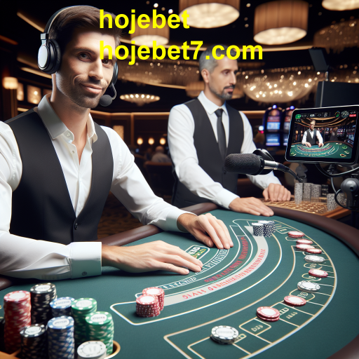 A Emoção do Cassino Ao Vivo na HojeBet